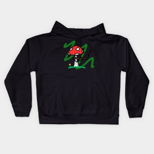 Mushroom Dude Kids Hoodie